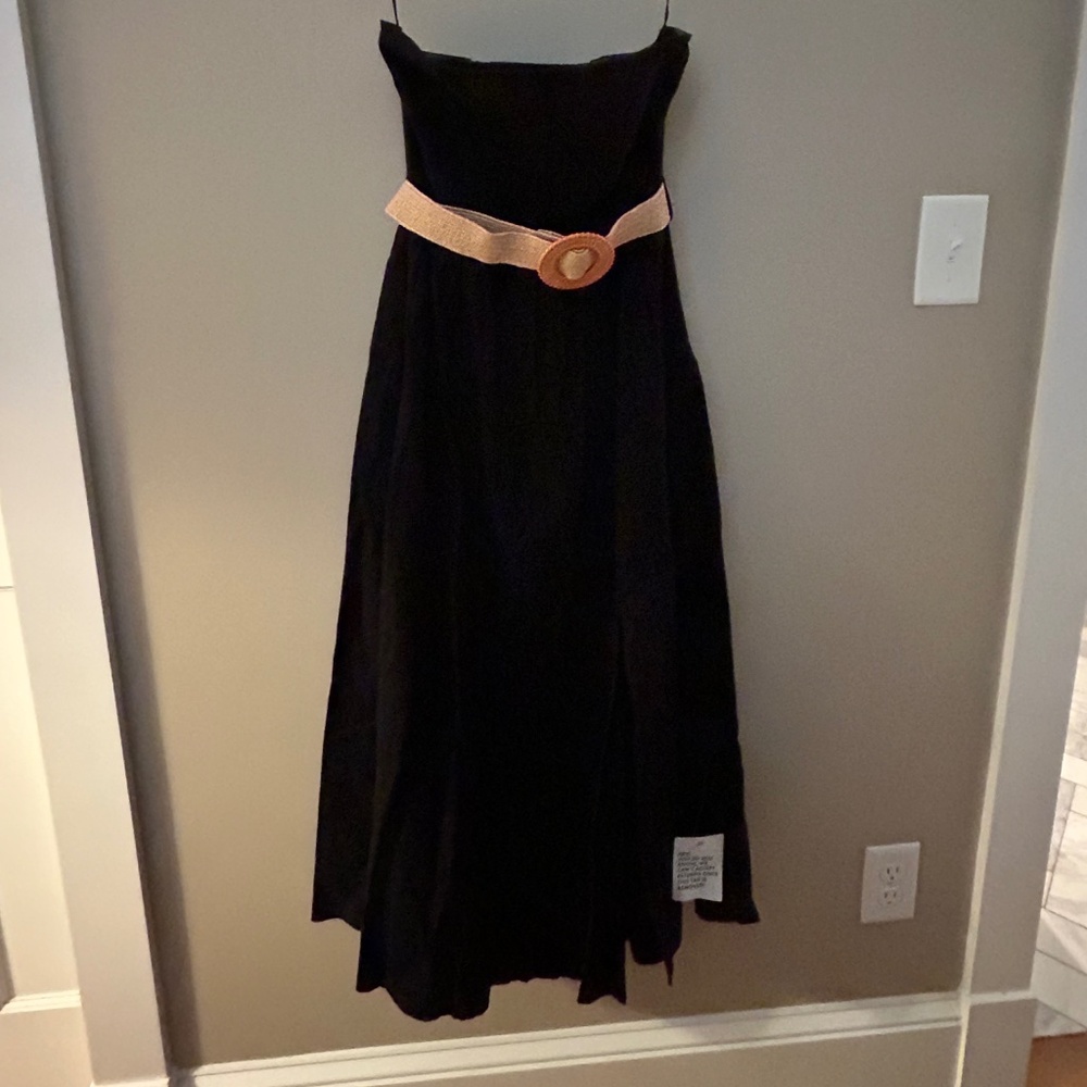 Strapless Midi Dress